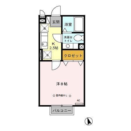 ＳＴ北野（203） 間取り図画像
