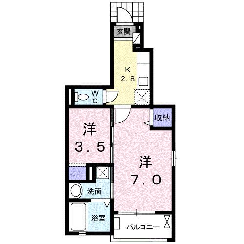 コズカ　アロッジオ（101） 間取り図画像