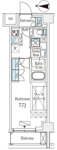 ＡＲＫＭＡＲＫ新宿西落合（105） 間取り図画像