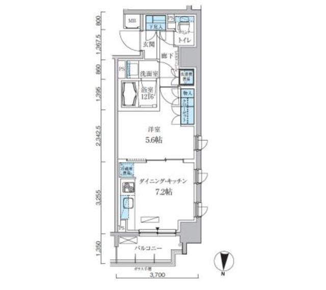  間取り図写真