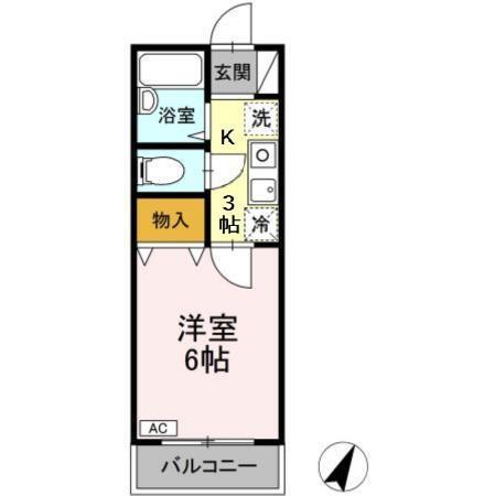 フォレストヴィラ北斗（111） 間取り図画像