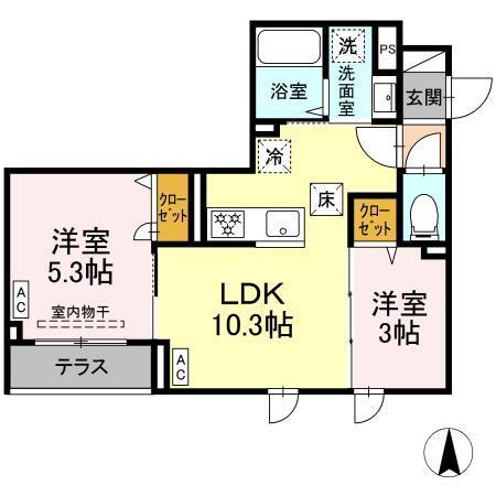  間取り図写真
