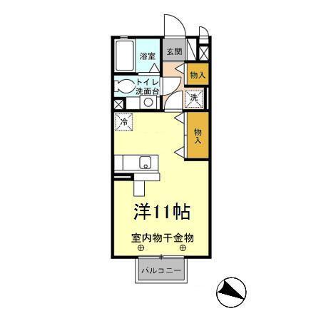 エトワール（202） 間取り図画像
