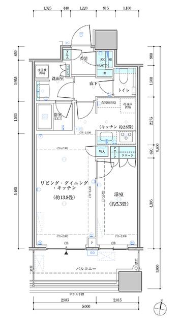  間取り図写真