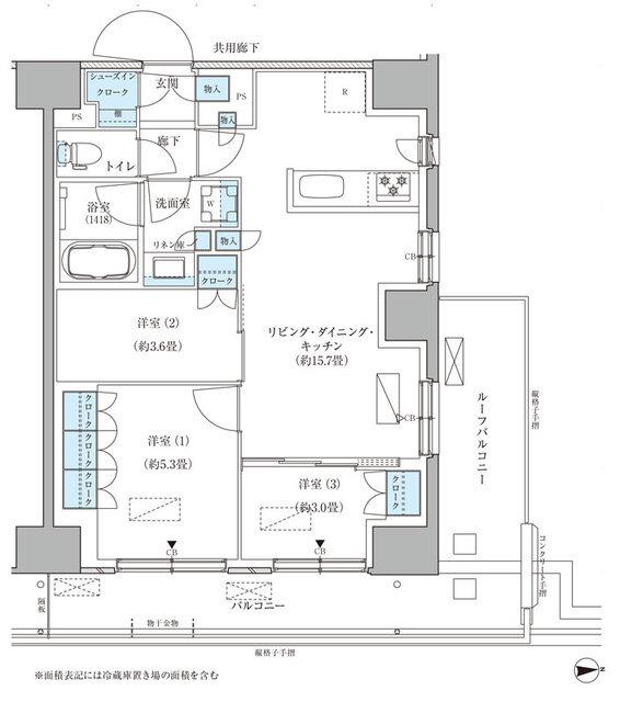  間取り図写真