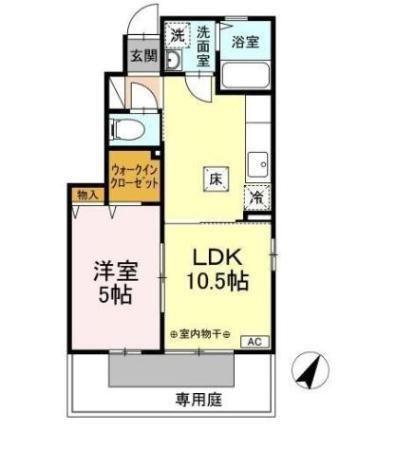 Ｎ・コート（101） 間取り図画像
