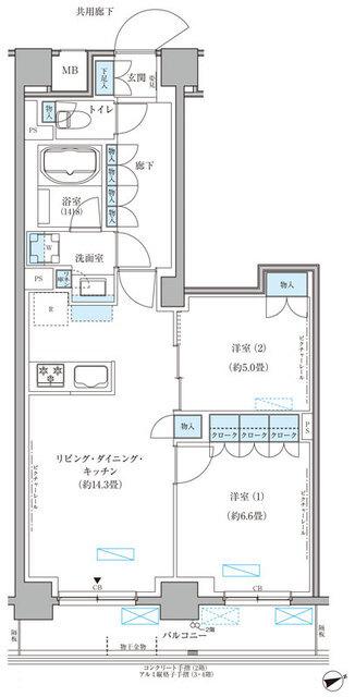  間取り図写真