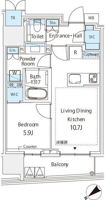  間取り図写真
