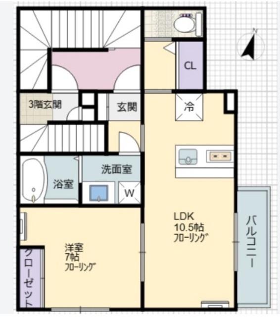  間取り図写真