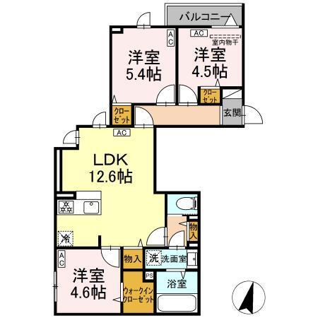  間取り図写真