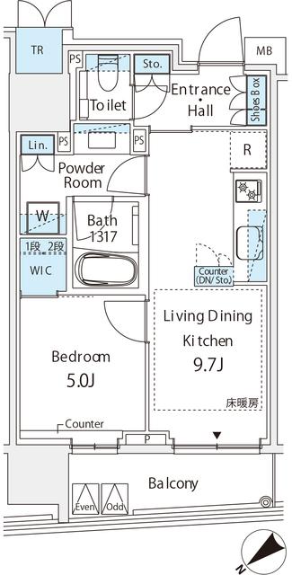  間取り図写真