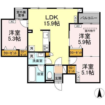  間取り図写真