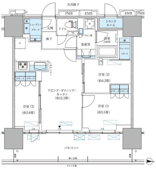  間取り図写真