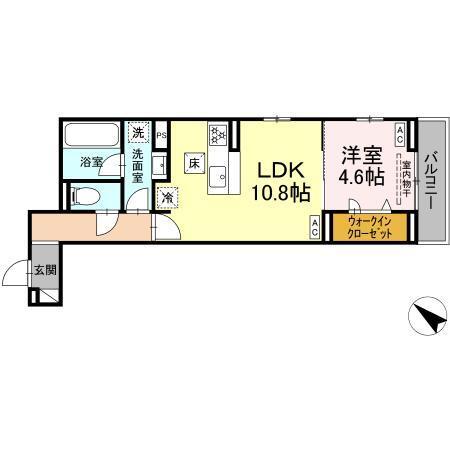 ディーソニア（101） 間取り図画像