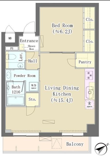 Ｍａｉｓｏｎ　ｄｅ　Ｔａｋａｙａ（206） 間取り図画像