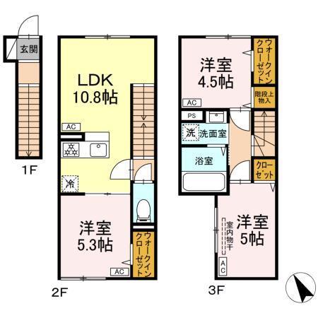  間取り図写真