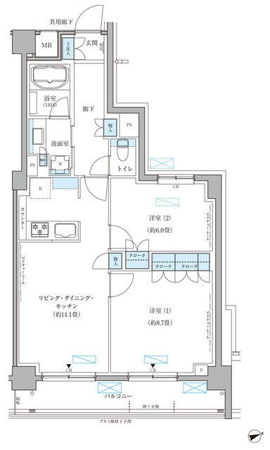  間取り図写真