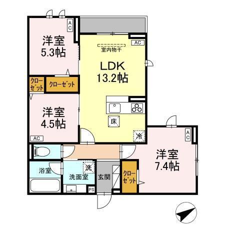  間取り図写真