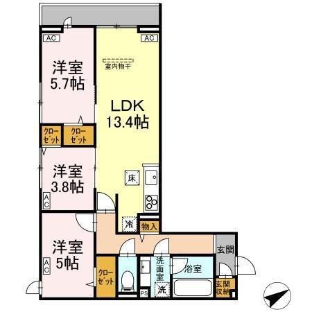  間取り図写真