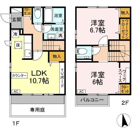  間取り図写真