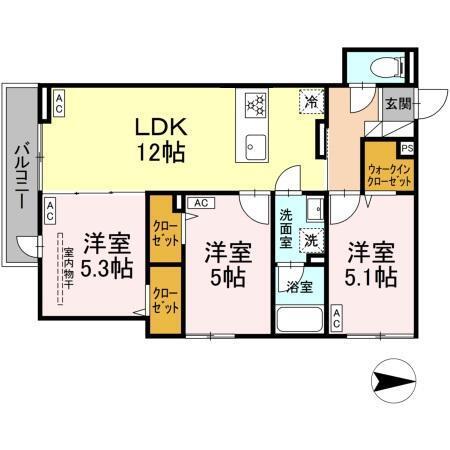  間取り図写真