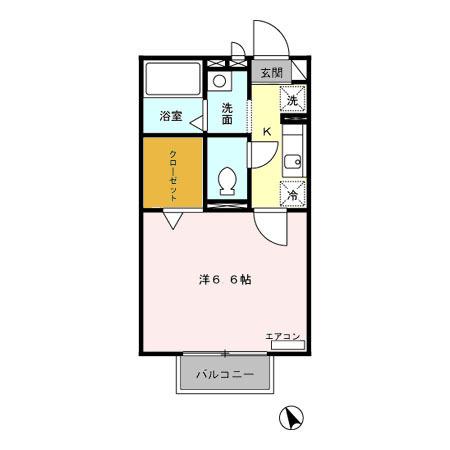 メゾン・ド・アブリコ（103） 間取り図画像