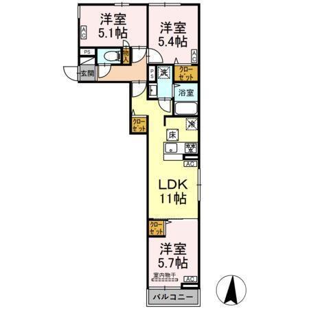 間取り図写真