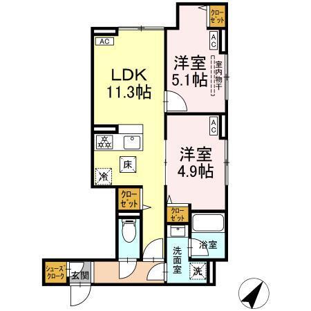  間取り図写真