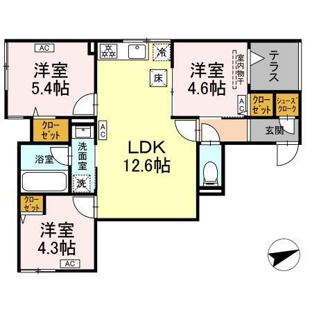  間取り図写真