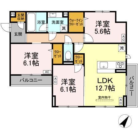  間取り図写真