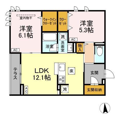  間取り図写真