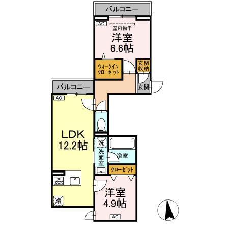  間取り図写真