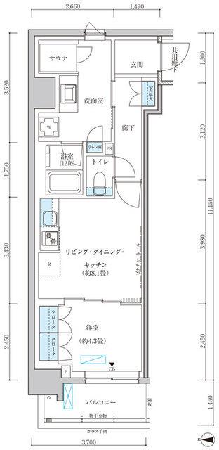  間取り図写真