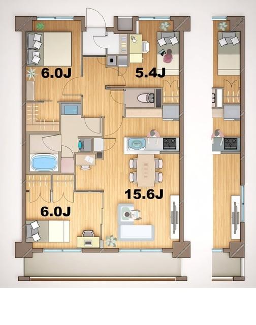  間取り図写真