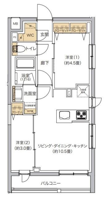  間取り図写真