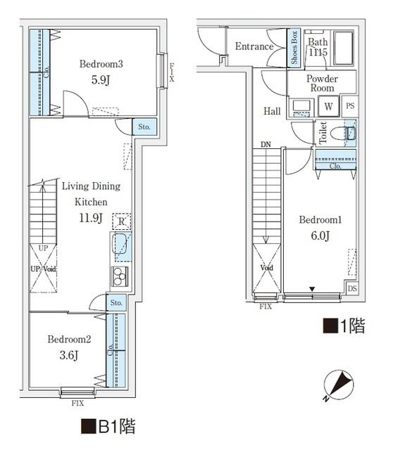  間取り図写真