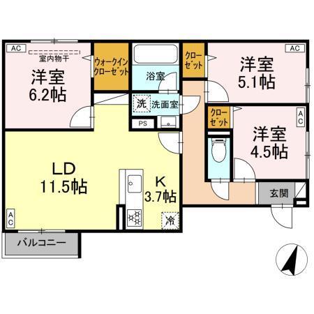  間取り図写真