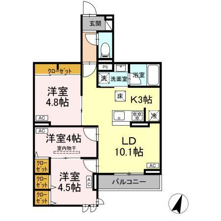  間取り図写真
