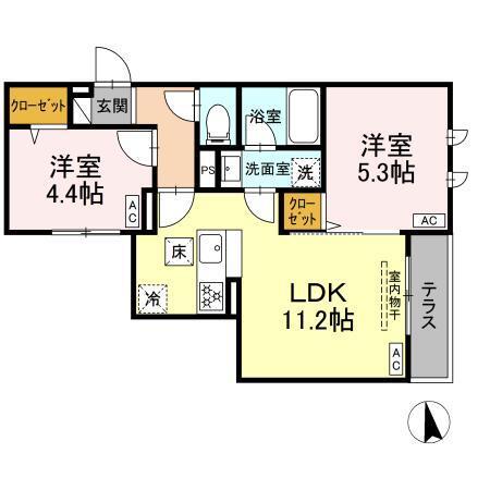  間取り図写真