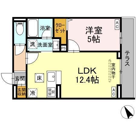 セレスティア桜上水（105） 間取り図画像