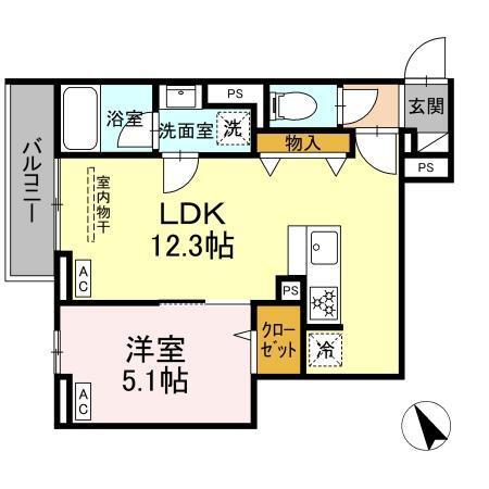セレスティア桜上水（202） 間取り図画像