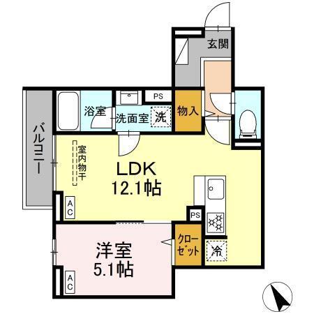 セレスティア桜上水（302） 間取り図画像