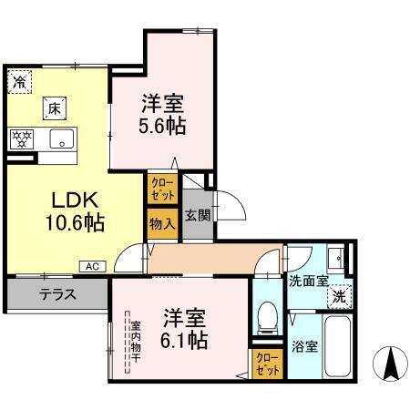  間取り図写真