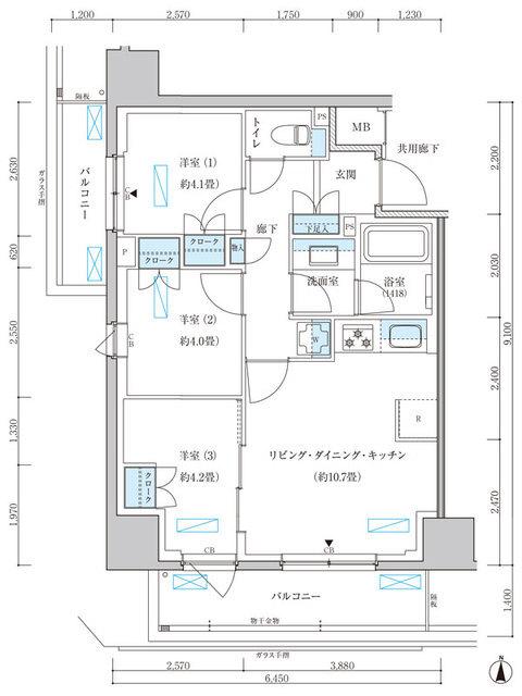  間取り図写真