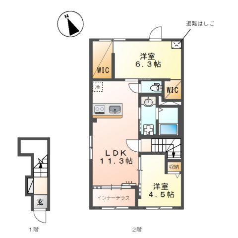  間取り図写真