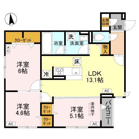 間取り図写真