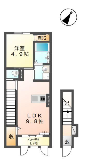  間取り図写真