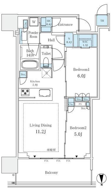  間取り図写真