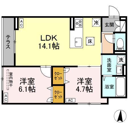  間取り図写真