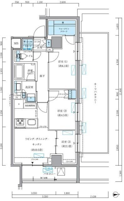  間取り図写真